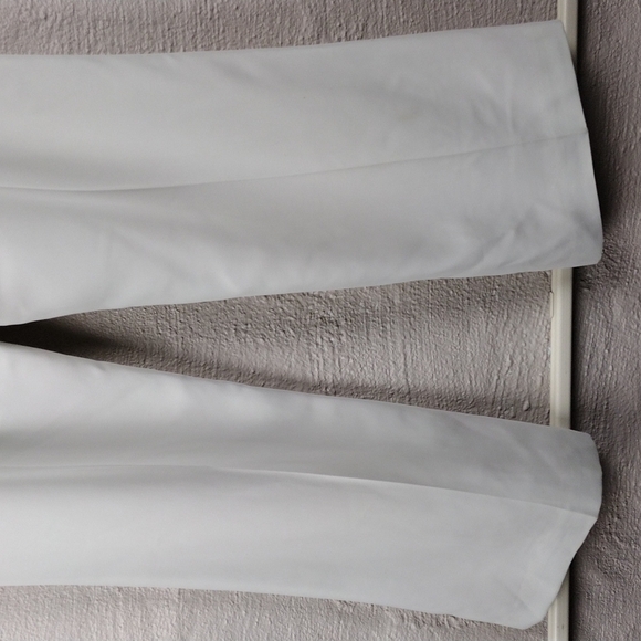 Tailor B. Moss Vintage Cream Flat Front Mid Rise Straight Leg Casual Dress Pant - Picture 10 of 11